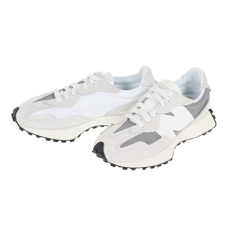ニューバランス（new balance）（メンズ、レディース）スニーカー 327 グレー ホワイト U327WEDD スポーツ シューズ スエード タウンユース 普段履きのご紹介