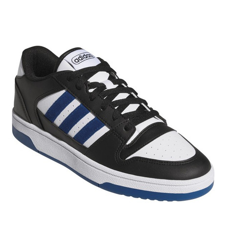 アディダス（adidas）（メンズ、レディース）スニーカー スポーツシューズ ブレイクスタート ブラック ブルー NKA22-JS2261 スポーツ カジュアル シューズ