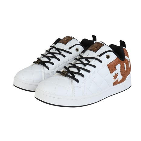 ディーシーシューズ（DC SHOES）（メンズ）スニーカー ボーダーシューズ アライアンス SE SN ホワイト ブラウン 25FWDM254305WBR スポーツ シューズ｜SuperSportsXEBIO支店