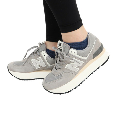 ニューバランス（new balance）（レディース）574+ グレー WL574ZBA B 