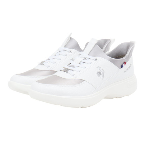 ルコックスポルティフ（lecoqsportif）（レディース）スニーカー スポーツシューズ LCSローヌ SI ホワイト LU6SSN00LZ WHWH カジュアル シューズ