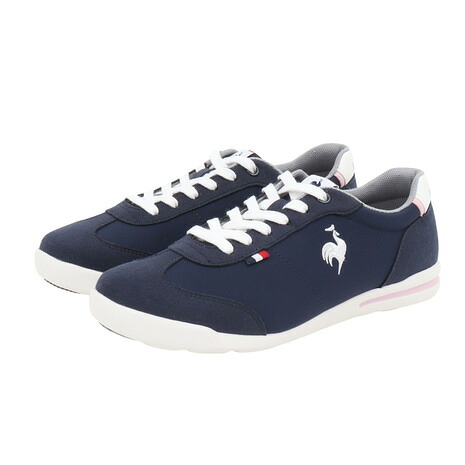 ルコックスポルティフ（lecoqsportif）（レディース）スニーカー スポーツシューズ LCSフルール ネイビー ホワイト LU6SSN13LZ NVWH カジュアル シューズ