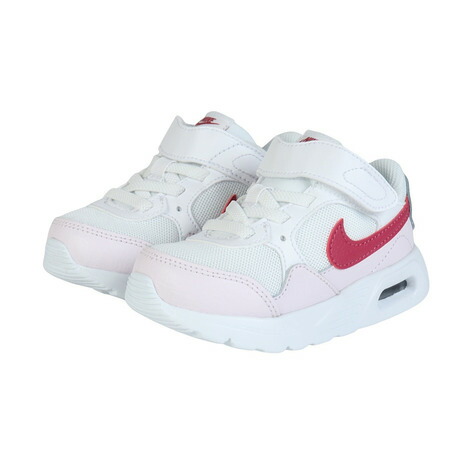 ナイキ（NIKE）（キッズ）ジュニアスニーカー スポーツシューズ エア マックス SC ホワイト ピンク CZ5361-125 スポーツ カジュアル シューズ