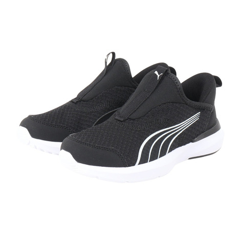 プーマ（PUMA）（キッズ）ジュニアスニーカー スポーツシューズ クルーズ プロフォーム イーズイン PS ブラック 31025004 スニーカー