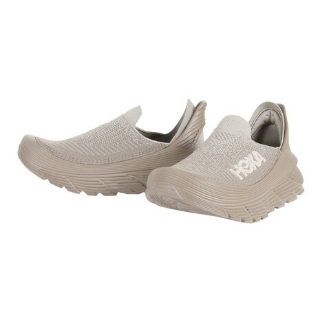 ホカ(HOKA)(メンズ、レディース)スニーカー リストア TC レギュラー サイドベージュ 1134532-DOTN リカバリー リラックス シューズ スリッポン 厚底