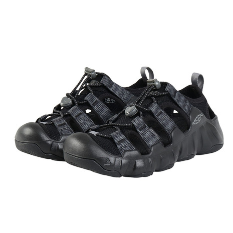 キーン（KEEN）（レディース）ストラップサンダル ハイパーポート エイチツー ブラック グレー 1028657 レジャー アウトドア 軽量 フィット感 耐久性 防水性