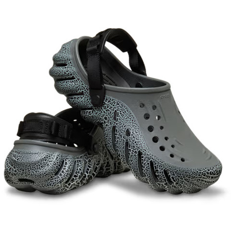クロックス（crocs）（メンズ、レディース）サンダル エコー クラックル クロッグ Slate Grey ダークグレー 211630-0DA スポーツサンダル