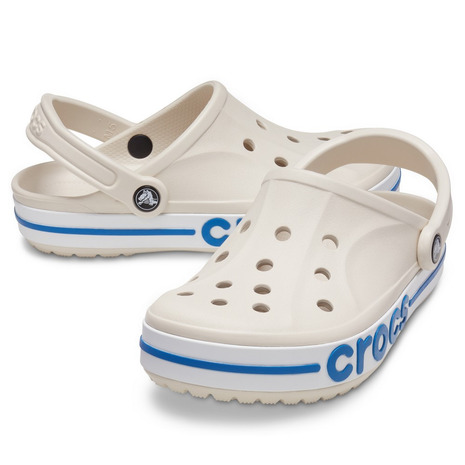 クロックス Crocs バヤバンド クロッグ Stucco ホワイト 白 50 1fn 22 サンダル コンフォート ビーチ アウトドア カジュアル メンズ レディース 人気ブランド多数対象