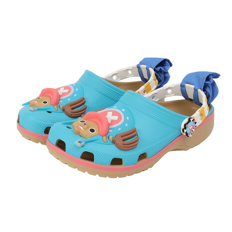 クロックス（crocs）（メンズ）サンダル ONE PIECE チョッパー クラシック クロッグ ライトブルー 212794-90H カジュアル シューズ