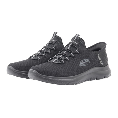 スケッチャーズ（SKECHERS）（メンズ）カジュアルシューズ スリップインズ サミッツ ハイ レンジ ブラック 232457-BBK スニーカー スポーツ シューズ