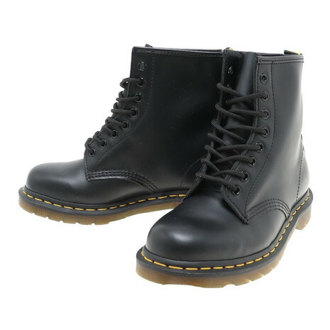 ドクターマーチン（Dr.MARTENS）（メンズ、レディース）ブーツ 黒 レディース 1460 8ホールブーツ Dr.M 10072004 カジュアルシューズ レースアップ 革靴｜SuperSportsXEBIO支店