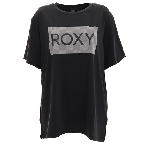 ロキシー Roxy Tシャツ 良好品 レディース 半袖 Logo sprst1533blk Mesh