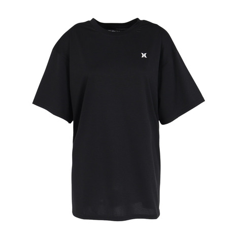 ハーレー（HURLEY）（レディース）ファントム バック ボックスロゴ 半袖Tシャツ WASS251040-BLK