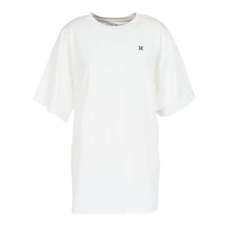 ハーレー（HURLEY）（レディース）ファントム バック ボックスロゴ 半袖Tシャツ WASS251040-WHT2