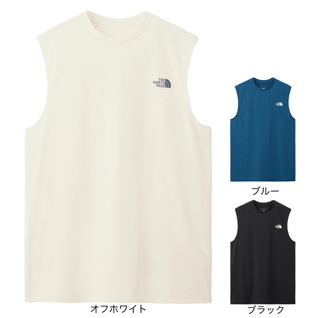 ザ・ノース・フェイス（THE NORTH FACE）（メンズ）スリーブレスGTDメランジクルー ノースリーブシャツ NT12594
