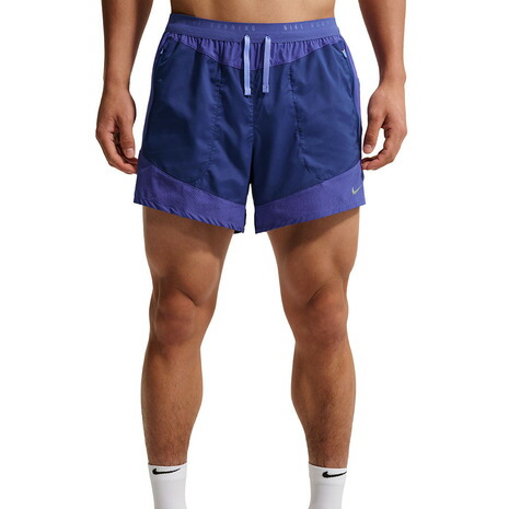 ナイキ（NIKE）（メンズ）ドライフィット 5BF ストライド NVLTY ショートパンツ(インナー付き) IF2017-455
