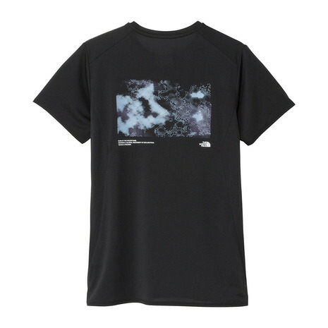 ザ・ノース・フェイス（THE NORTH FACE）（レディース）半袖 GTDメランジグラフィック クルーTシャツ NTW12677 K