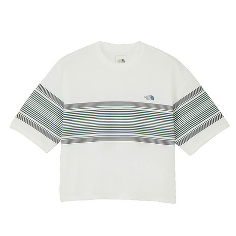 ザ・ノース・フェイス（THE NORTH FACE）（レディース）半袖 フリーランパネルボーダー クルーTシャツ NTW12691 W