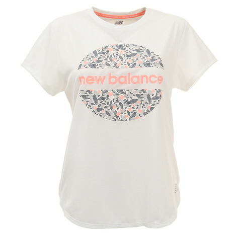 ニューバランス New Balance ランニング ランニングウェア レディース ナイトラン 格安 Sakura Tシャツ Awt1106ywt 半袖 ラウンドグラフィック