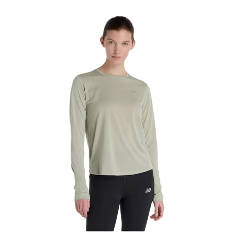 【ポイント10倍！要エントリー★4/7 00:00-4/10 01:59まで】ニューバランス（new balance）（レディース）アスレチック 長袖Tシャツ WT41256GSH