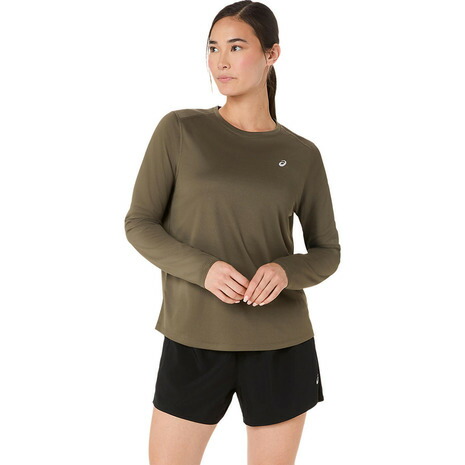 【ポイント10倍！要エントリー★4/7 00:00-4/10 01:59まで】アシックス（ASICS）（レディース）ランニングドライ長袖シャツ 2012D149.300