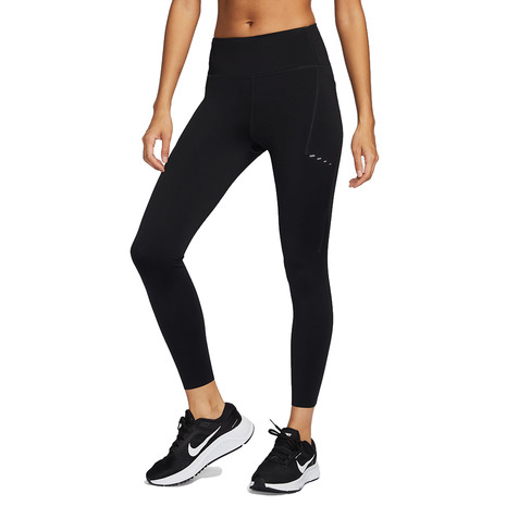ナイキ（NIKE）（レディース）スウィフト ハイウエスト 7/8 ランニングレギンス ポケット付き HJ2253-010