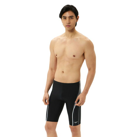 スピード（SPEEDO）（メンズ）水着 メンズ 水泳 フィールアップ ルースン ジャマー ブラック×シルバー M-LLサイズ SF62560 KV