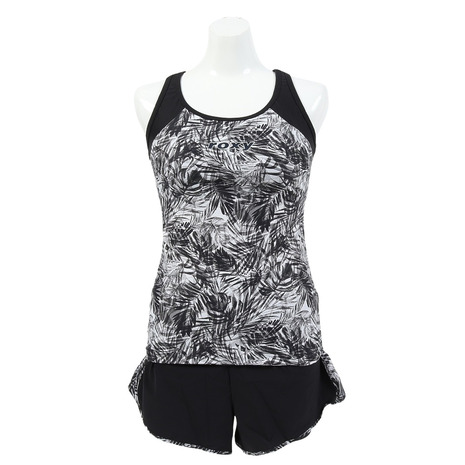 ロキシー(ROXY)(レディース)フィットネス水着 レディース 水泳 水陸両用 READY OR NOT 24FWRSW244503BLK