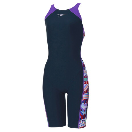 スピード（SPEEDO）（レディース）競泳水着 レディース 水泳 ワーディングストライプスターンズパズルミニオープンバッグニースキン STW12607 RE 8,125円
