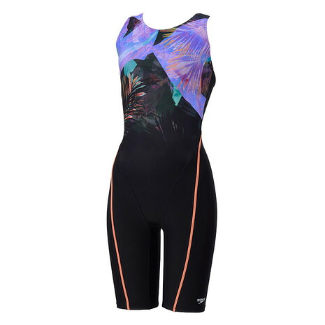 スピード（SPEEDO）（レディース）フィットネス水着 レディース 水泳 ナヘレルースンニースキン 紫 M-LLサイズ SFW12567 PU オールインワン スイムウェア 8,248円