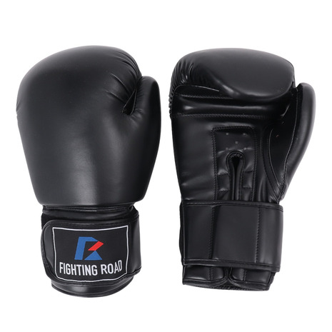 ファイティングロード（FIGHTING ROAD）（メンズ、レディース）ボクシンググローブ 14oz 黒 FR20SMO001/14/B ボクシング トレーニング
