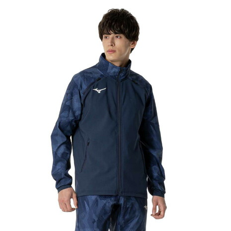 ミズノ(MIZUNO)(メンズ)テックシールド×ブレスサーモ ジャケット 32MCB53013|SuperSportsXEBIO支店