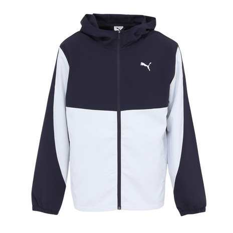 プーマ（PUMA）（メンズ）ランニング クロス ウーブンジャケット 528805 16 NVY