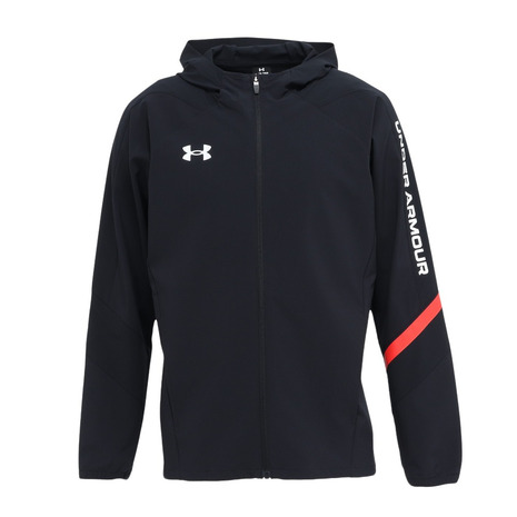 【10％OFFクーポン対象！4/13まで】アンダーアーマー（UNDER ARMOUR）（メンズ）ウーブン フルジップ フーディー 6015051 001