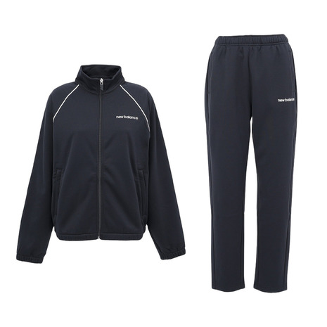 ニューバランス（new balance）（レディース）ブラッシュダブルニットトラックジャケット上下セット AWJ53170BK AWP53170BK｜SuperSportsXEBIO支店