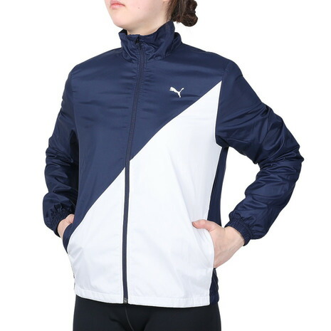 市場 プーマ Puma 裏トリコット ウーブンジャケット 02