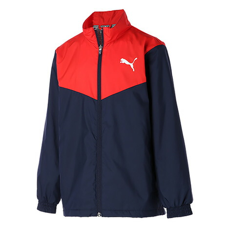 プーマ Puma ジュニア スポーツウェア ウインドブレーカー ボーイズ トレーニング ジャケット 06 Red キッズ セールsale Off