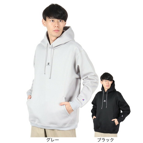 チャンピオン（CHAMPION）（メンズ）TWT フーデッドスウェットシャツ プルオーバー C3-AS104