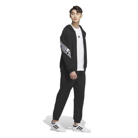 アディダス(adidas)(メンズ)ワーディングパック ルーズフィット ヘビー フレンチテリー フルジップパーカー QD549-KB3657 KS236-JZ8765|SuperSportsXEBIO支店