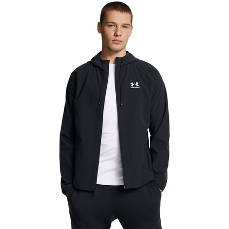 アンダーアーマー（UNDER ARMOUR）（メンズ）バイブ ウーブン ジャケット 6003001 001