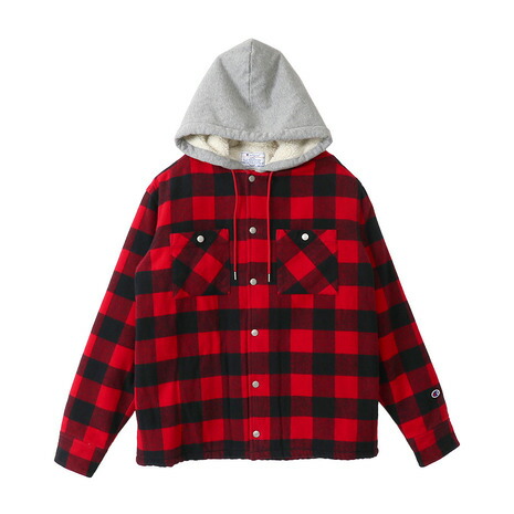 残りわずか メンズウェア フリース ボア チャンピオン ヘリテイジ Champion Heritage フードシャツジャケット メンズ もこもこ 940 C3 S609 Www Smartorthodontics Com Au