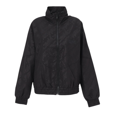 エックスガール（X-gir）（レディース）ロゴ ワインドアップ ジャケット 155253021002-BLACK