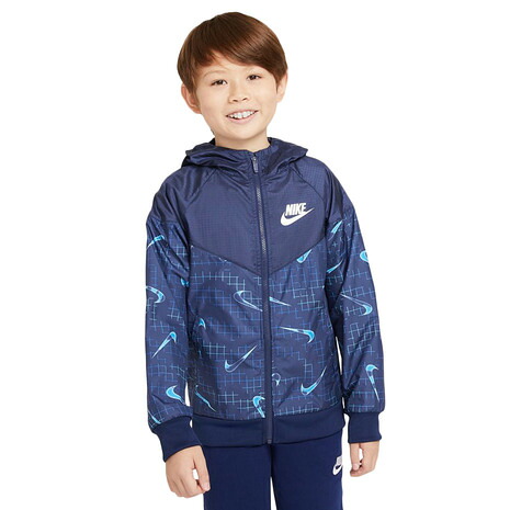 ナイキ Nike Yth Nsw Rtlp ウインド走者 フーディ ジャンパー Da0758 492 キッズ Ciceklibitki Com