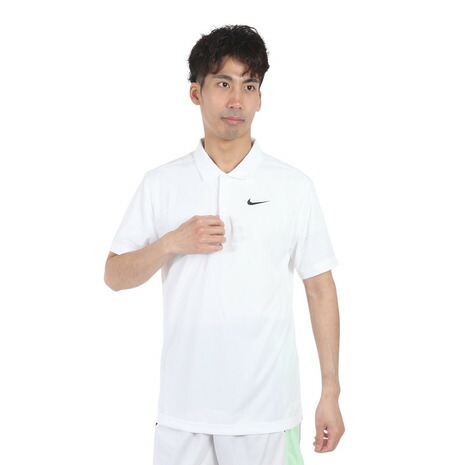 【10％OFFクーポン対象！4/30まで】ナイキ（NIKE）（メンズ）ナイキコート ドライフィット テニスポロシャツ DH0858-100