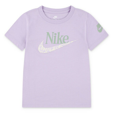 【ポイント10倍！要エントリー★7/5限定】ナイキ（NIKE）（キッズ）ガールズ WILD FLOWER 半袖Tシャツ 36N022-P6I画像