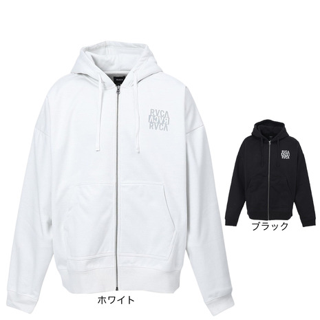 ルーカ（RVCA）（メンズ）NEW STCK ジップ WRWB フーディ BF042017