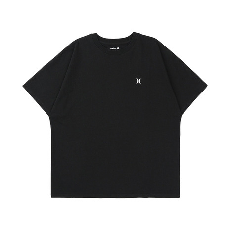 ハーレー（HURLEY）（メンズ）トライバルロゴ オーバーサイズ ショートスリーブ Tシャツ MCSS261016-BLK