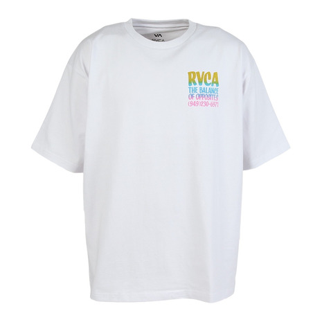 ルーカ（RVCA）（メンズ）SCREEN FADE ST Tシャツ BG041208 WHT