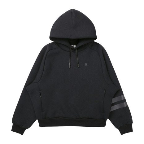 ハーレー（HURLEY）（レディース）ファントム スウェット ブロック パーティー フーディー WUFF252001-BLK