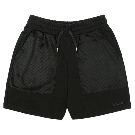 ハーレー（HURLEY）（レディース）テリー コーデュロイ スイッチング ショーツ WCWS252023-BLK